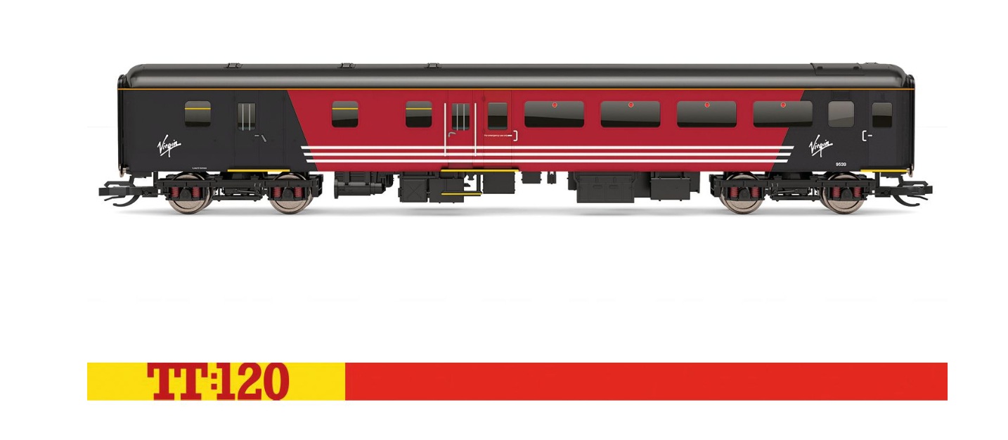 Hornby TT4088 - TT - Personenwagen Mk2F BSO, Virgin, Ep. V